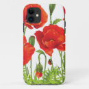 Suche nach rotes mohnblume iphone hüllen Mit blumen