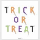 Suche nach halloween aufkleber Tricksen oder behandeln