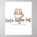 Suche nach süße katze poster Gemütliche heimdekoration