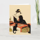 Suche nach japanische katze karten Schwarz