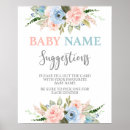 Suche nach babynamen poster Für sie