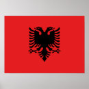 Suche nach albania flag poster Europe