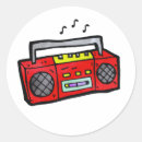 Suche nach boombox aufkleber Retro