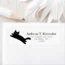 Suche nach silhouette rücksende aufkleber Katze