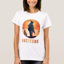 Suche nach einsamkeit tshirts Sonnenuntergang