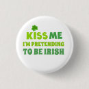 Suche nach lustiger st patricks tag buttons Kleeblatt