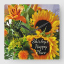 Suche nach sunflower wanduhren Orange