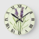 Suche nach lavendel blume wanduhren Botanisch