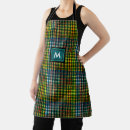 Suche nach tartan kariert schürzen Monogramm