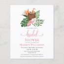 Suche nach cocktail bridal shower einladungen Tropisch