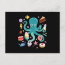 Suche nach tintenfische postkarten Oktopus