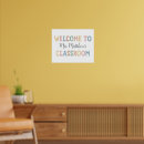 Suche nach für das klassenzimmer poster Begrüßungszeichen