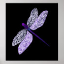 Suche nach lila libellen poster Abstrakt