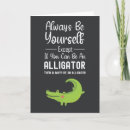 Suche nach lustiger alligator karten Humor