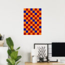 Suche nach blau und orange poster Modern