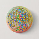 Suche nach heilige geometrie buttons Blume des lebens