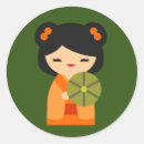 Suche nach puppen aufkleber Kokeshi