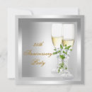 Suche nach 25 jahrestag einladungen Silberhochzeit
