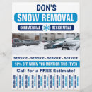Suche nach schneeflocke flyer Schneebeseitigung