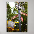 Suche nach straßenschilder poster New york