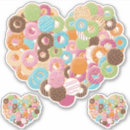 Suche nach cute donut aufkleber Herz