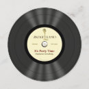 Suche nach musik platten einladungen Vintag