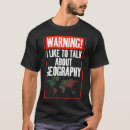 Suche nach geografie tshirts Über