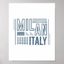 Suche nach mailand poster Italien reise