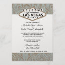 Suche nach retro vegas hochzeit einladungen Elegant