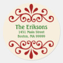 Suche nach weihnachtsadressen aufkleber Grün