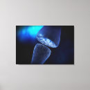 Suche nach neuronen leinwandbilder Chemische synapsen