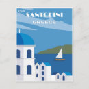 Suche nach santorini postkarten Retro