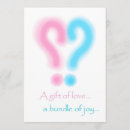 Suche nach fragezeichen postkarten Babydusche