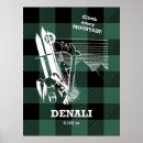 Suche nach denali poster Wandern