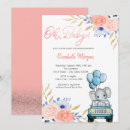 Suche nach elefant babyparty einladungen Blumen