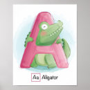Suche nach niedliches alphabet poster Wand