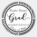 Suche nach schwarz weißes muster aufkleber Absolvent