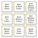 Suche nach tischnummer aufkleber Namen