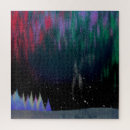 Suche nach nordlichter puzzle Lila