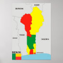 Suche nach benin poster Flagge