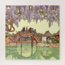 Suche nach vintage japanische kunst puzzle Brücke