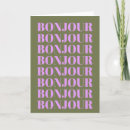 Suche nach bonjour karten Elegant