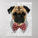 Suche nach mops poster Bowtie