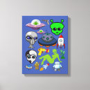Suche nach außerirdische leinwandbilder Alien