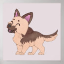 Suche nach niedlicher hund poster Kawaii