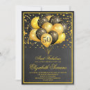 Suche nach 50 birthday einladungen Gold