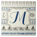 Suche nach anker und seil fliesen Segeln