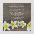 Suche nach frangipani hochzeit einladungen Tropenhochzeit