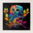 Suche nach bunte eule puzzle Natur