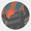 Suche nach roboter cartoon aufkleber Bunt